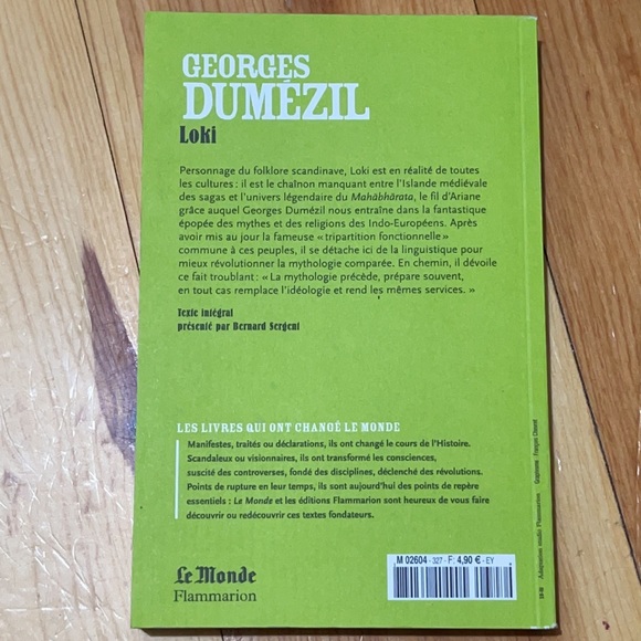 ✨3/$25✨ Loki - livre par Georges Dumézil - Picture 4 of 6